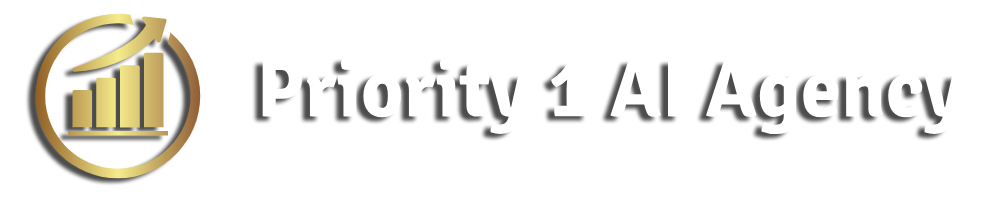 Priority 1 AI Agency Logo